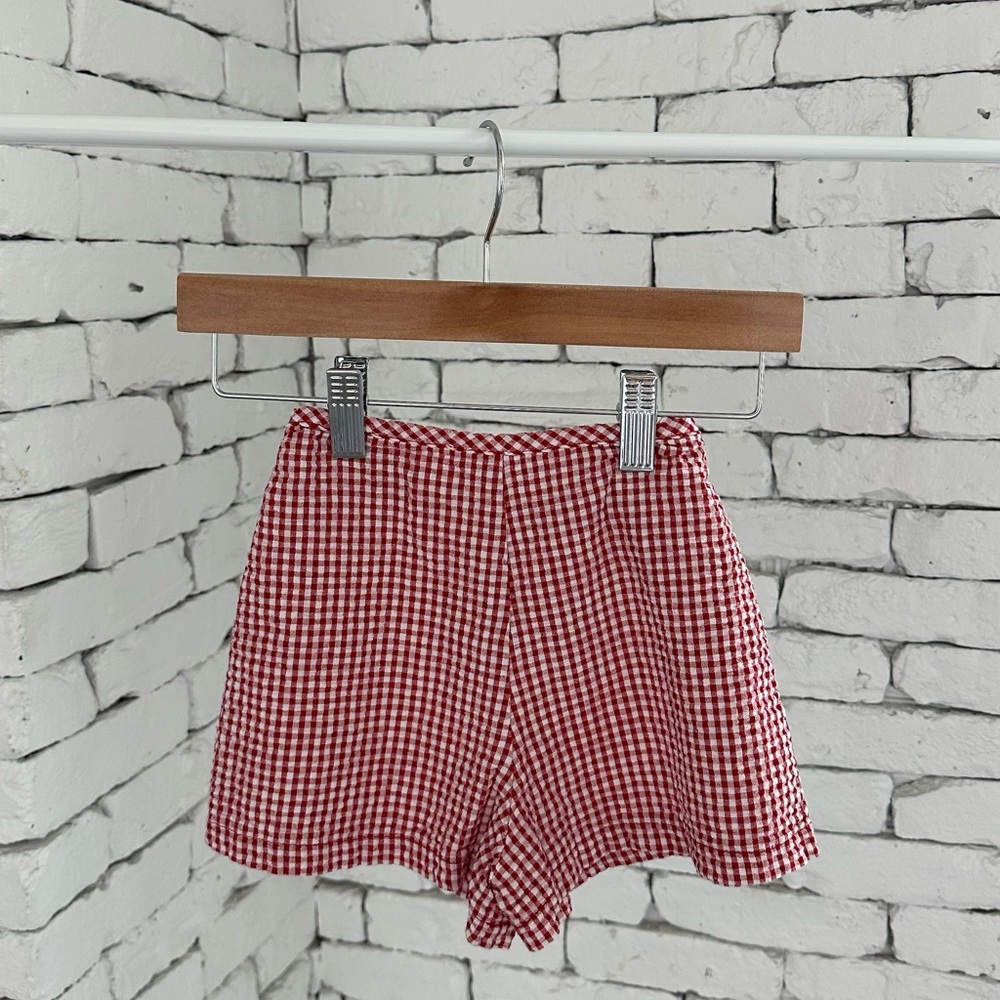 Gingham shorts